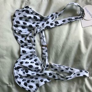 Underwire Bralette Bikini Top - Storm